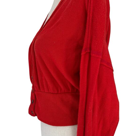 Urban Outfitters Women's‎ Large Cropped Farley Button Up Cardigan Sweater (12 - Picture 10 of 14